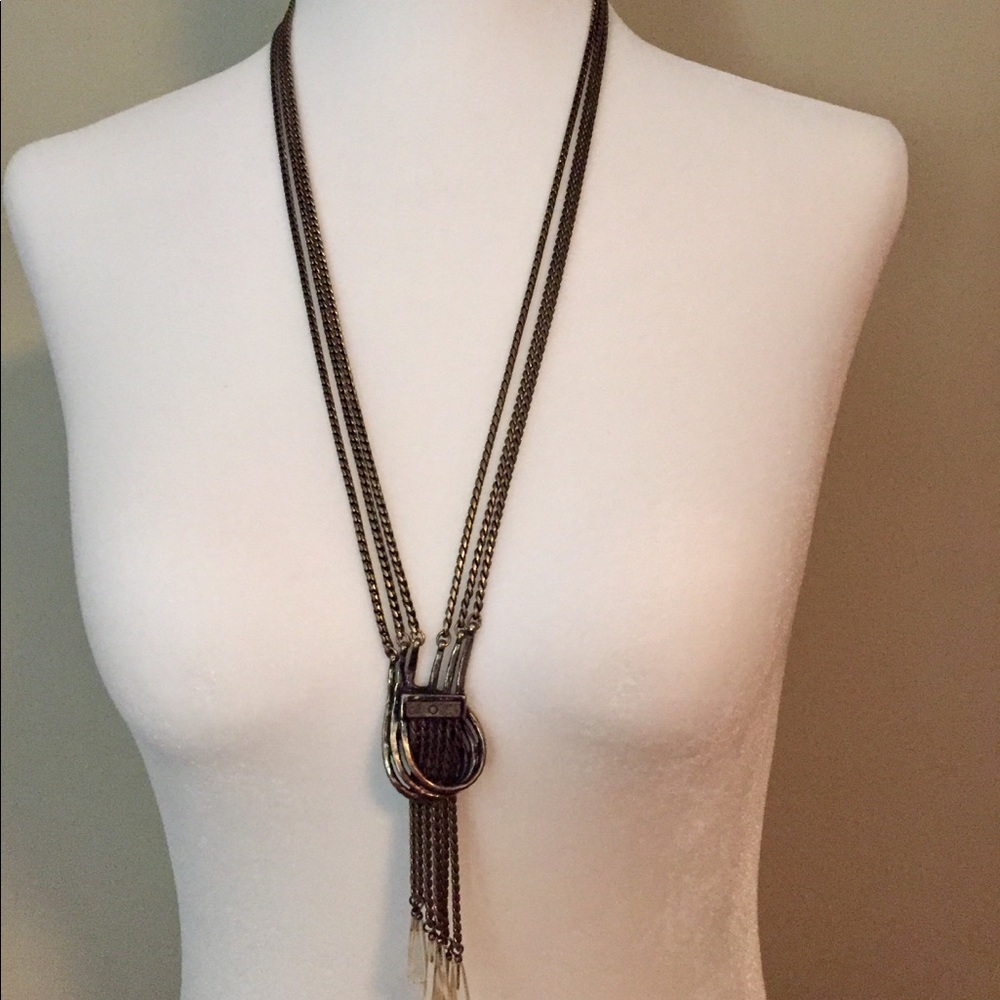 Banana republic necklace.